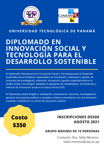 Diplomado Internacional en Innovación Social y Tecnología para el Desarrollo Sostenible