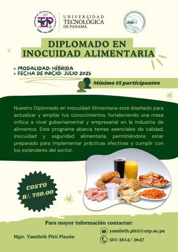 Diplomado en Inocuidad Alimentaria